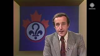 Référendum Québec 1980  en décembre 1979 dévoilement de la question référendaire [upl. by Akirdna]