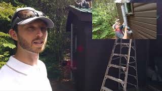 Installing a Cinderella Freedom Propane Model Incineration Toilet at an Off Grid Cottage [upl. by Crespi541]