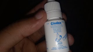 Cindex Eye drops for eye Bacterial infection and Inflamation [upl. by Hausmann]