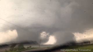 TWO TORNADOES Video 2 Pilger NE 61614 [upl. by Egiap]