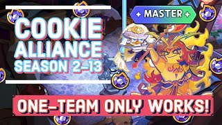 213 Cookie Alliance MASTER is EASY With This Team  Cookie Run Kingdom [upl. by Malchy]