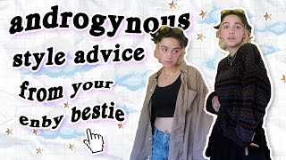 androgynous style advice for dummies ✨😈 [upl. by Merill]