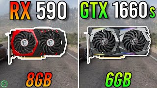 RX 590 vs GTX 1660 Super  Any Difference [upl. by Mich]