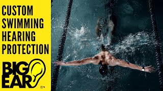 Best Swimming Earplugs  Keep the Water Out of Your Ears  Big Ear Swimming Hearing Protection [upl. by Peer]