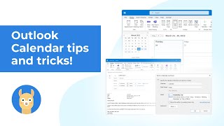 Microsoft Outlook calendar tips and tricks [upl. by Oilisab602]