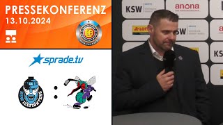 13102024  Pressekonferenz  KSW IceFighters Leipzig vs ESC Moskitos Essen [upl. by Lletram905]