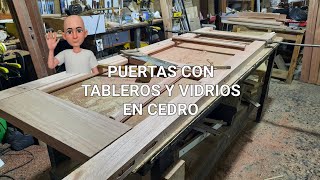 COMO HACER PUERTAS DE MADERA [upl. by Barde]