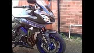 Quick Walkaround of my new Yamaha Fazer 8 [upl. by Imoen]