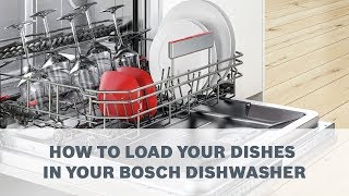 Loading Your Bosch Dishwasher for Perfect Wash Results [upl. by Dadelos]