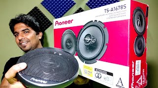 pioneer tsa1678s 3 way coaxial speakers  SJ  pioneer coaxialspeakers tsa1678s caraudio [upl. by Soneson]