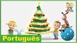 As Cores do Natal  Canções de Natal  Creche PréEscolar  BBtwins  Vídeos HD  Português [upl. by Liberati]