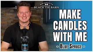 Candle Making with IGI 6006  Blue Spruce  Make Candles With Me  Tips for Using IGI 6006 [upl. by Eirrej]