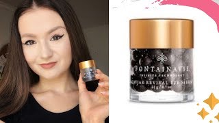 ✿ Federico Mahora Fontainavie Caviar Revival Eye Serum  Review ✿ [upl. by Adnirem15]