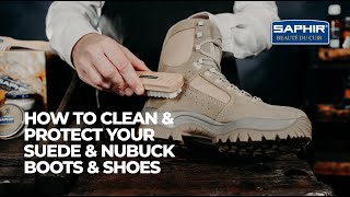 Ultimate Suede and Nubuck Boot Care Cleaning and Protection Tips [upl. by Benil]