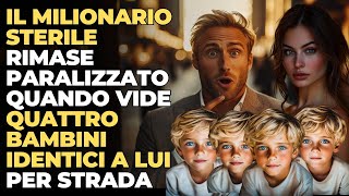 ❤️ Il Miliardario Scioccato Vede Quattro Bambini Identici a Lui [upl. by Anyl29]