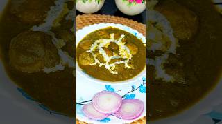 Dubaki Aloo Palak  Spinach Recipe  Winter Special  shorts cravingsbypriyanka [upl. by Adlemy]