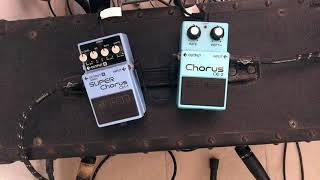 3 Iconic Chorus  Roland JC77 BOSS CE2 BOSS CH1 [upl. by Mori]