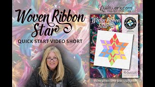 Woven Ribbon Star Quick Start Video [upl. by Rosel375]