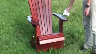 The Best Adirondack Chair Treatment Video [upl. by Lienad325]