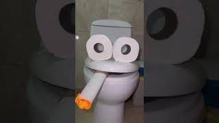 The toilet looks like smoker🤣🤣toilet smoker [upl. by Dicky]