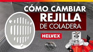 Cómo instalar Rejilla  Coladera 24  HELVEX REFACCIONES [upl. by Adnav]