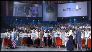 8th World Choir Games Closing Ceremony 2014 [upl. by Airtina]