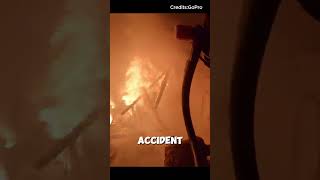 A GoPro camera recording a fire [upl. by Schram]