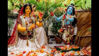 Kartik Special Damodarastakam  Day 31  ISKCON Dwarka Live  27th Nov 2023 [upl. by Yramesor]