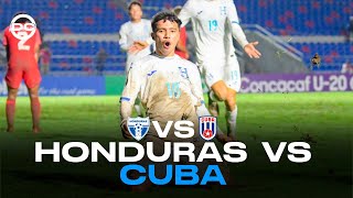 HONDURAS VS CUBA EN VIVO  SUB 20 POR UN BOLETO AL MUNDIAL [upl. by Toogood]