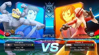 Machamp vs Blaziken  Pokkén Tournament DX [upl. by Eintrok452]