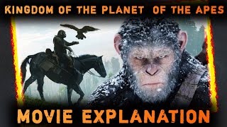 Best Hollywood SciFiAction Movie In Hindi  Kingdom Of The Planet Of Apes2024 Explain In Hindi [upl. by Nahrut56]