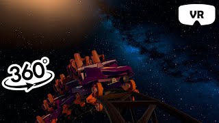 360 ° VR Roller Coaster in Space NoIimits 2 [upl. by Zina]