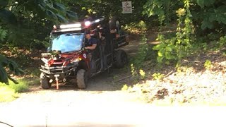 13yearold rescued after falling while hiking McAfee Knob [upl. by Aleuqahs485]