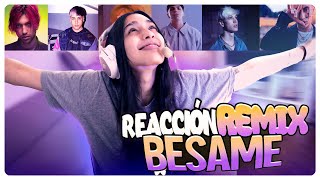 RODCAMI REACCIÓN A BÉSAME REMIX [upl. by Nila67]