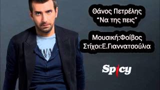 Θάνος Πετρέλης  Να της πεις  Thanos Petrelis Na tis peis  Official Audio Release HQ [upl. by Meta]