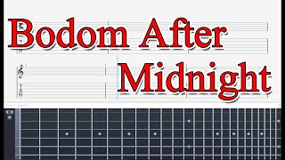 【TABS】Children Of Bodom  Bodom After Midnight  Solo [upl. by Aretak]