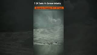 How the T34 Tanks Flashout Germans in Trenches  World War 2 Eastern front [upl. by Ecirtel]