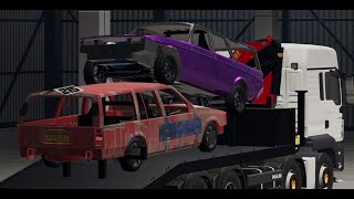 Banger Racing Compilation BeamNG Drive [upl. by Helas806]