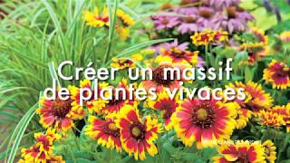 Créer un massif de plantes vivaces — Meilland Richardier [upl. by Vrablik]