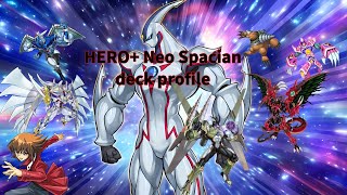 Yugioh HERO Neo Spacian deck profile 55 cards [upl. by Conroy903]