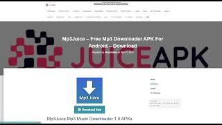 Mp3Juice – Free Mp3 Downloader APK For Android – Download [upl. by Salaidh]