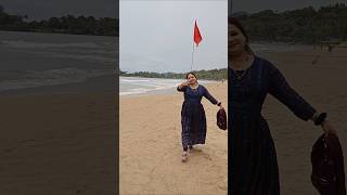 Palolem beach Goa beachfun goa travel karnataka reels shortvideo [upl. by Clem730]