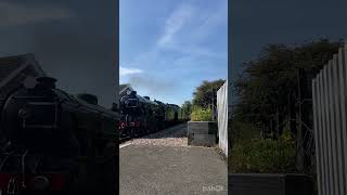 Green Goddess Approaching Dymchurch shorts train station [upl. by Juditha]