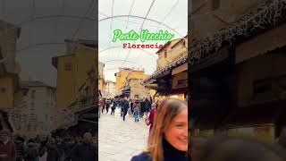 ⚡️🇮🇹 Ponte Vecchio en Florencia Italia [upl. by Lorrie]