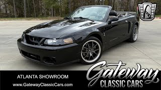 2003 Ford Mustang Cobra  Gateway Classic Cars  2868ATL [upl. by Wasserman]