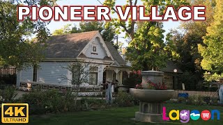 Pioneer Village Walkthrough Lagoon Amusement Park  NonCopyright [upl. by Eirhtug]