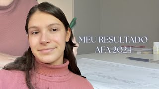 Minha nota na prova da AFA 2024  Ana Marques [upl. by Merilyn]