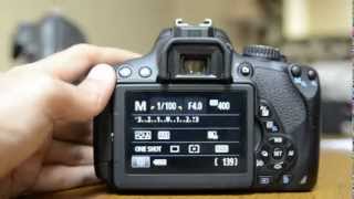 Canon T4i Tutorial Canon 650D Set Up Guide [upl. by Ayar]