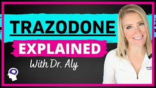 Trazodone Review Uses Dosing Side Effects amp More [upl. by Zeiler]