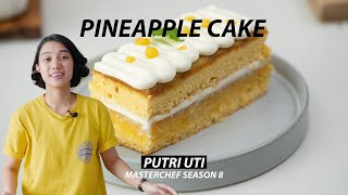 NUNGGU FINAL MASTERCHEF INDONESIA SEASON 8  RESEP SPONGE CAKE COCONUT LEMON BY PUTRI MCI 8 [upl. by Ahsiema117]